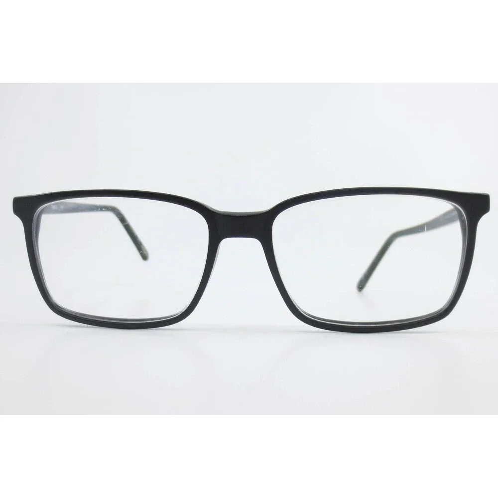 Timex T296 Eyeglasses Matte Black Rectangular Full Rim Frames 54-16-140 BK